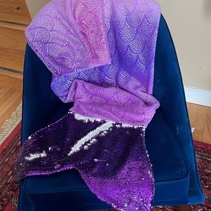 Ombre Mermaid Blanket